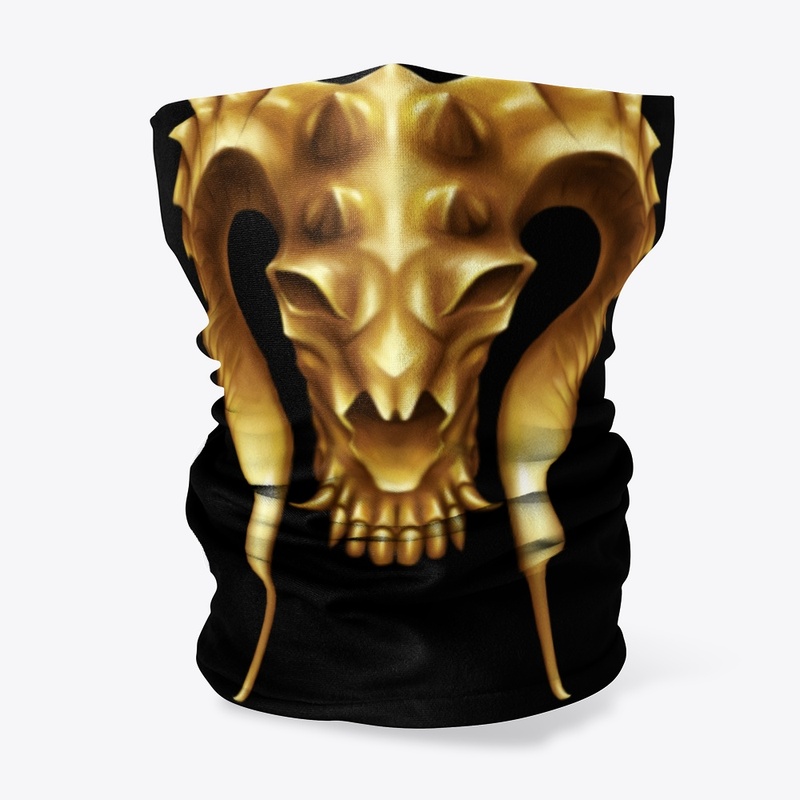 Gold Taun Skull