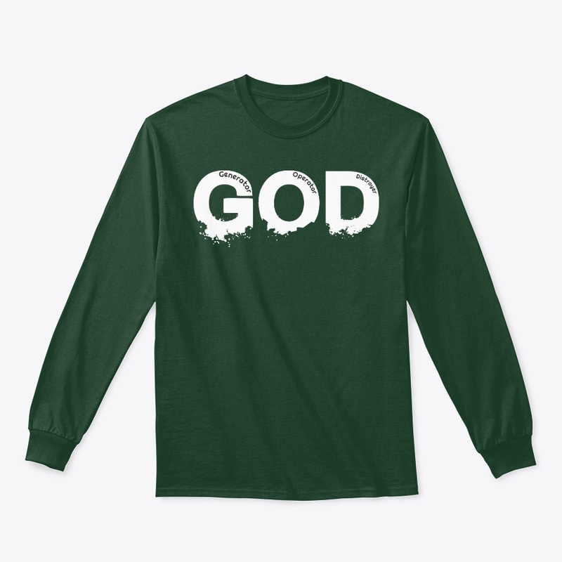 GOD Typography Tees