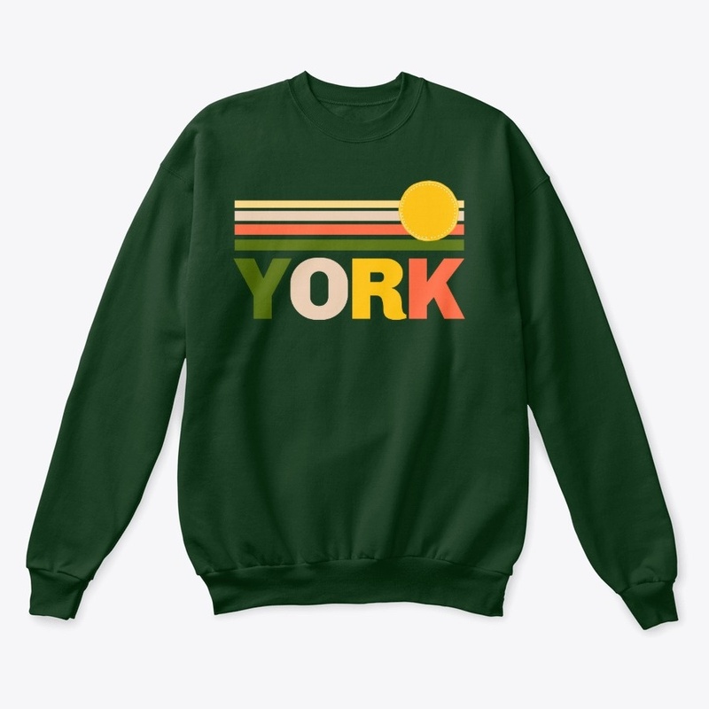 "Vintage York" T Shirt and Gift Items