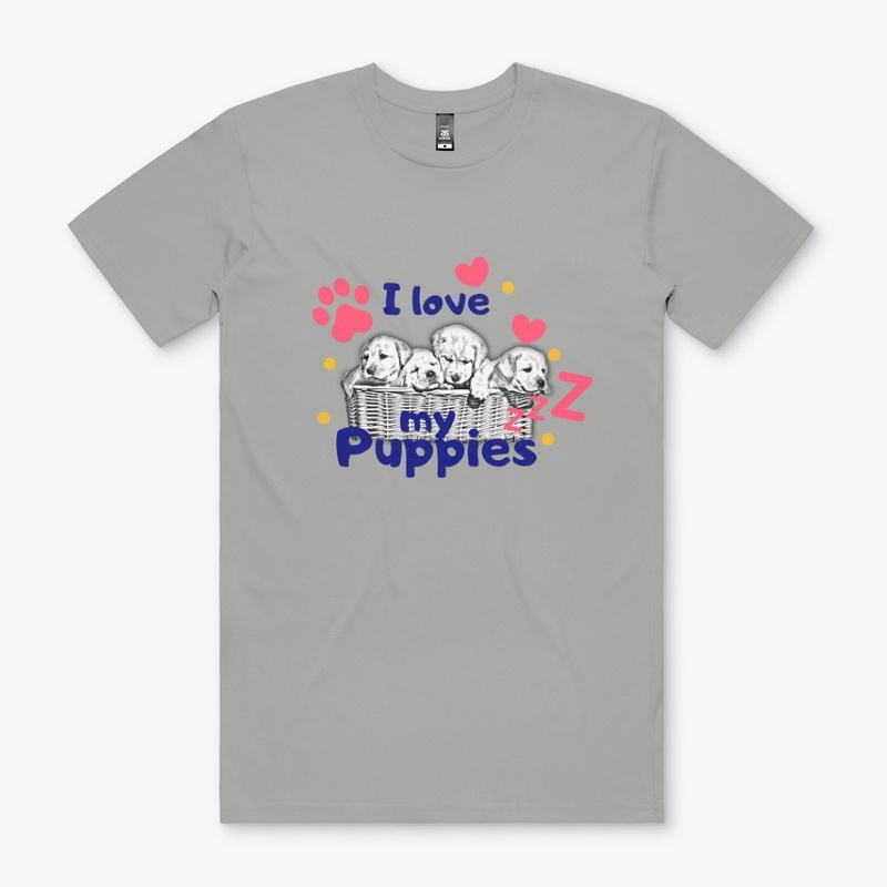 I Love my Puppies - Design
