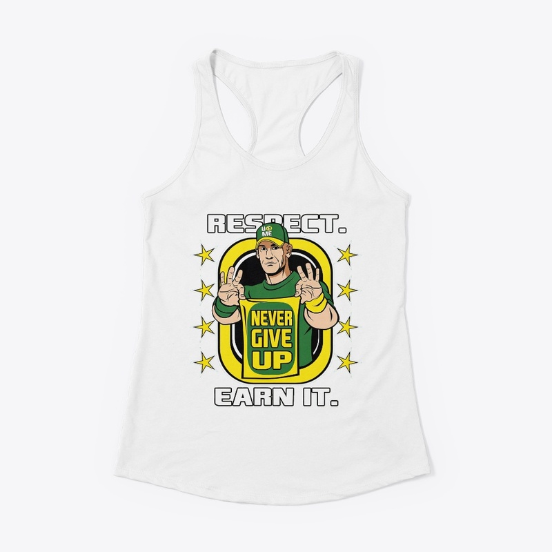 Never Give Up T-shirt Design 