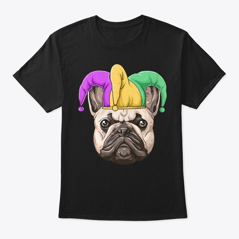 Mardi Gras French Bulldog Carnival Hat