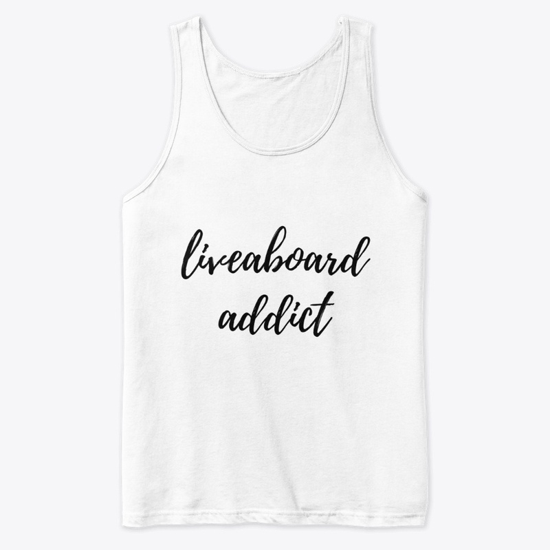 Liveaboard addict, white