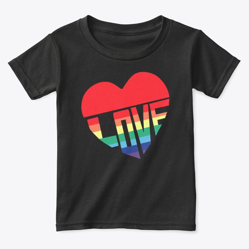 LGBTQ Pride Love Rainbow Heart 2020