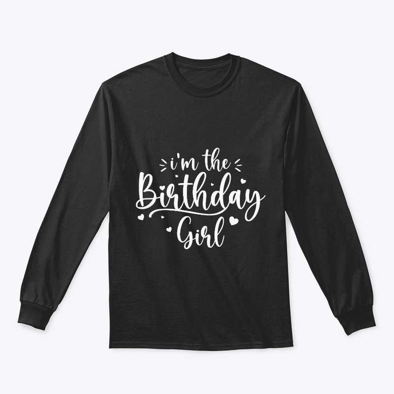 Birthday girl with crown t shirt design 