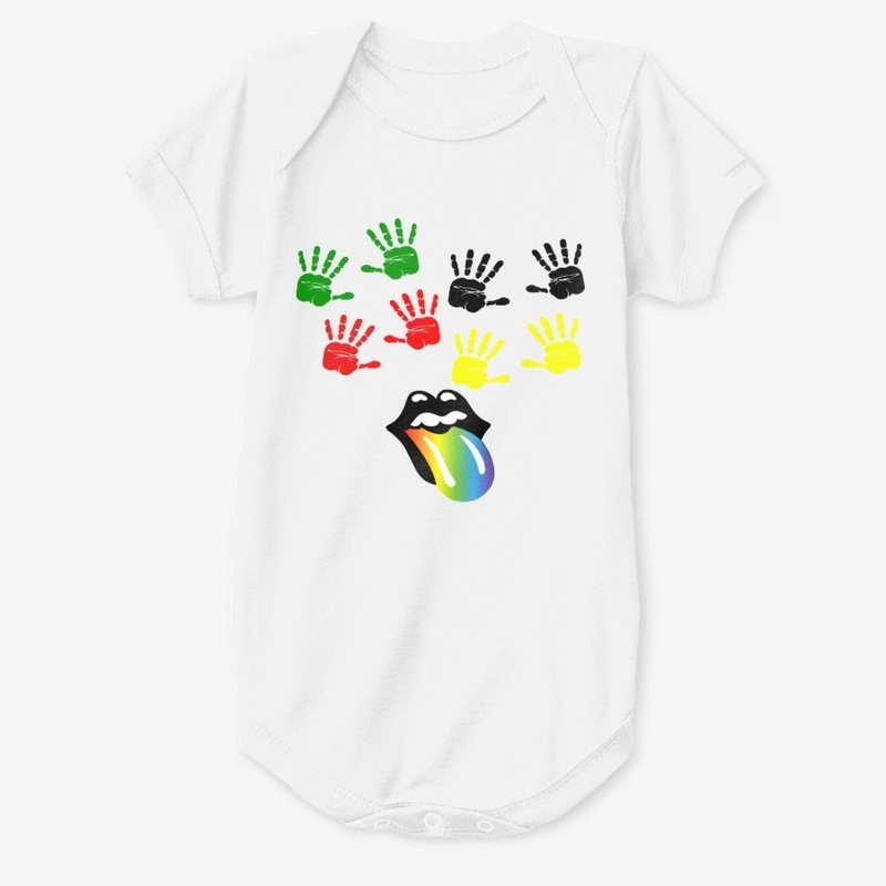 Unisex T-Shirts Hands Shape.