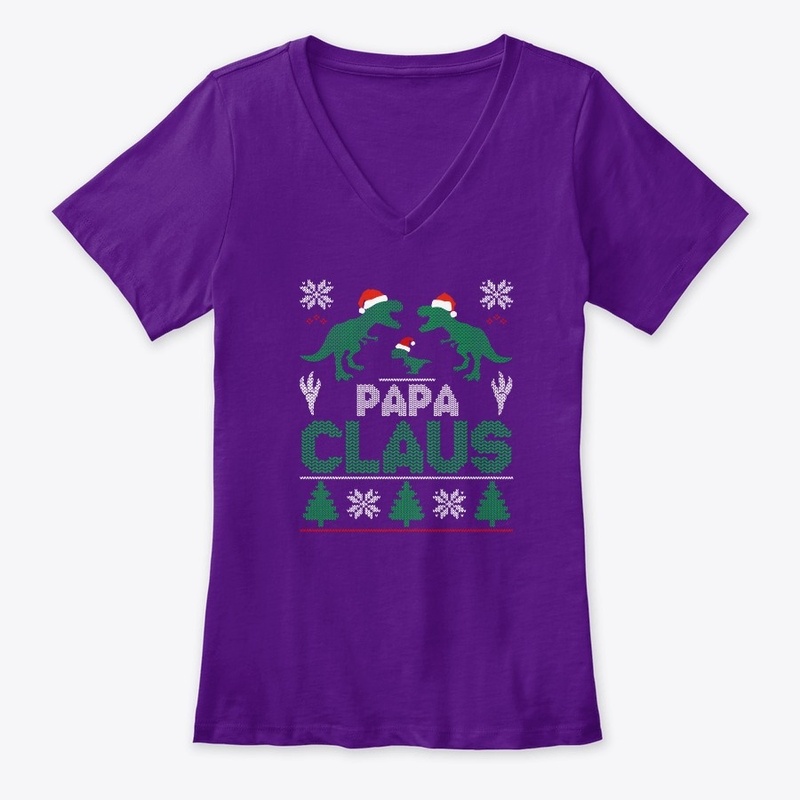 Mens Funny Papa Claus Christmas T-Shirt 