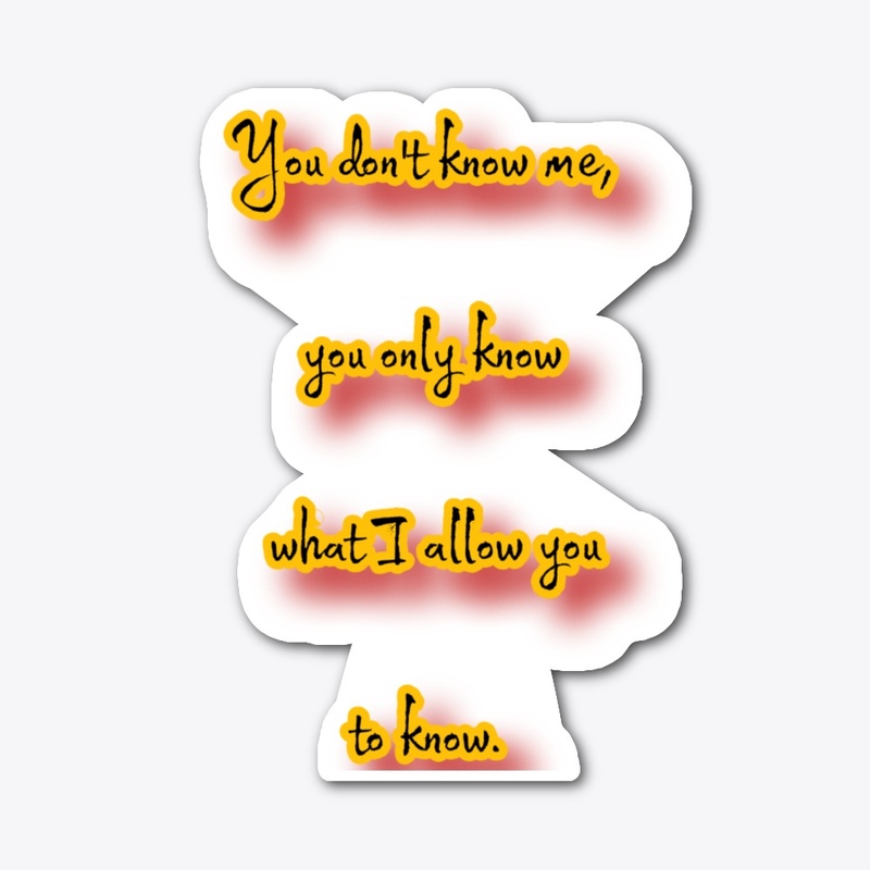 Don't Know Me