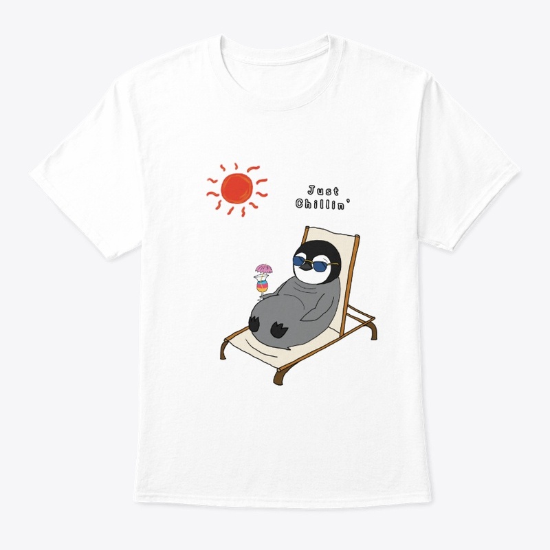 Chilling - Cute Baby Penguin Design