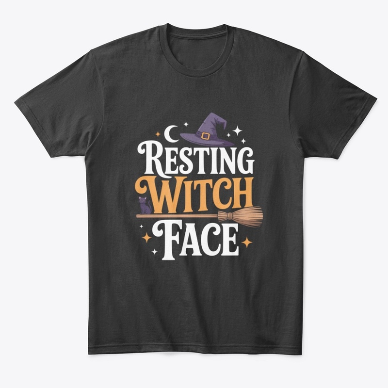 Resting Witch Face - stylish and spooky