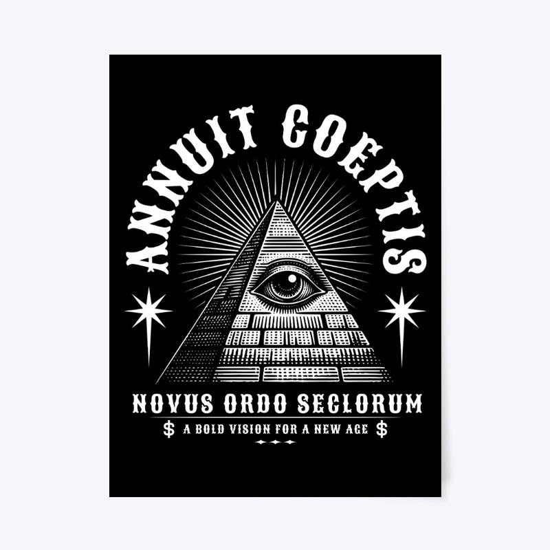 Pyramid One Eye Mystical Occult Triangle