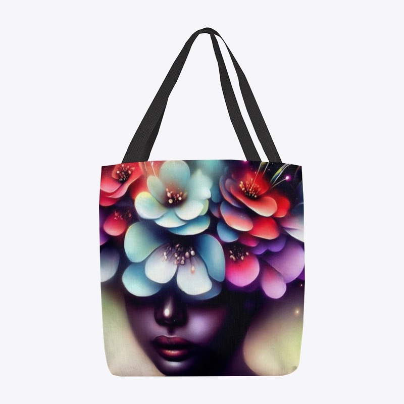 Blooming Beauty - Floral Crown  Tote bag