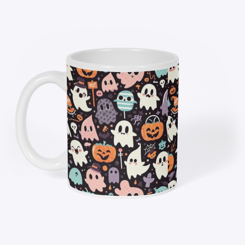 Adorable Halloween Hauntings Mug 
