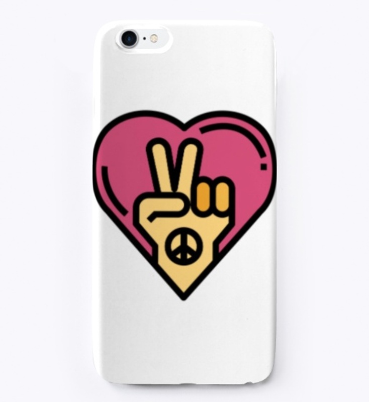 Heart and Peace Sign