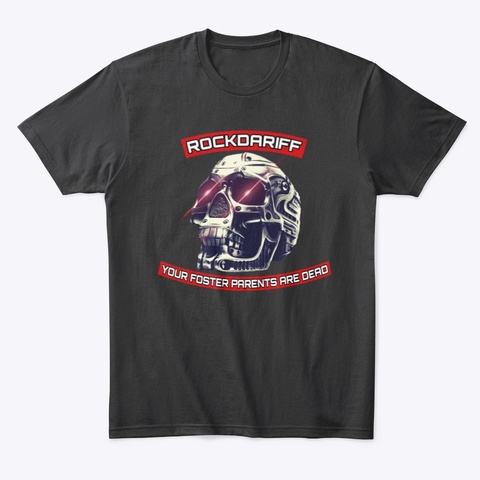 Terminated Black T-Shirt Front