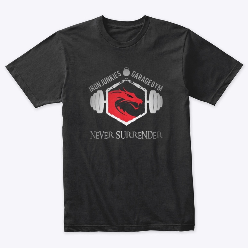 TriBlend Tee Iron Junkies Cancer Strong