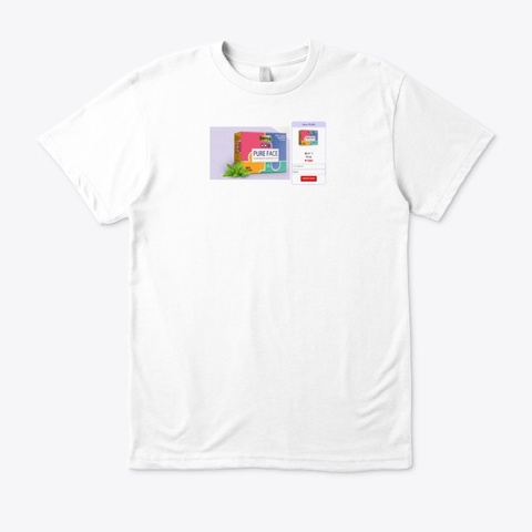 Derma Tea White T-Shirt Front