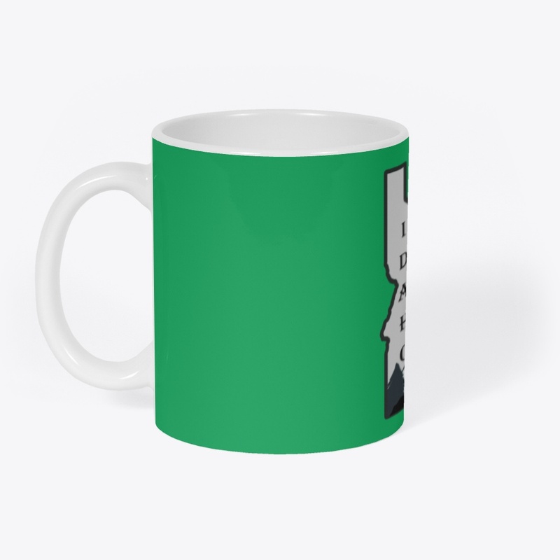 Retro Illustrated Idaho Moose Silhouette