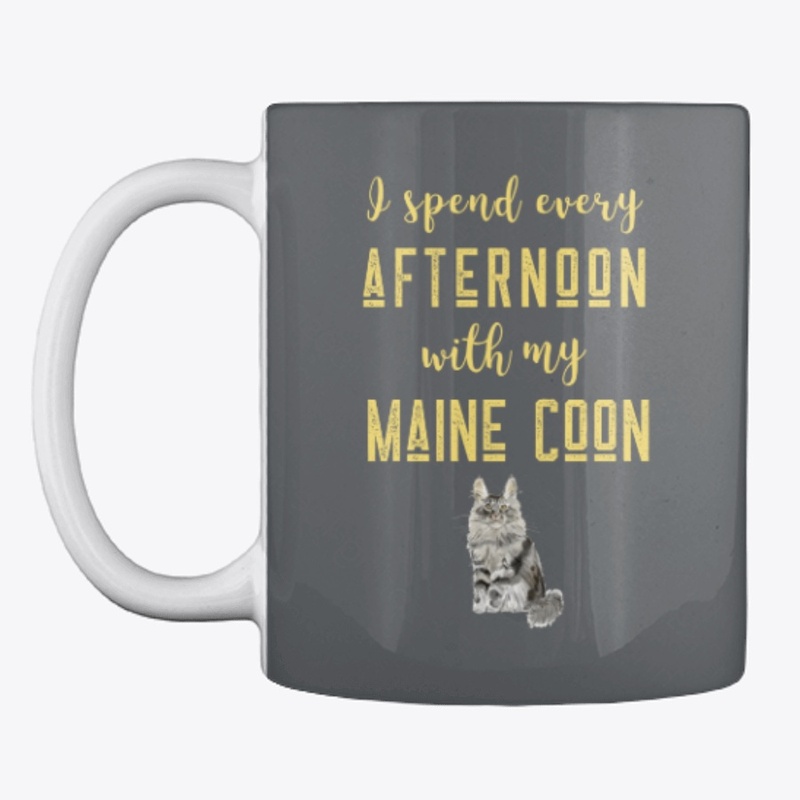 Afternoon with My Maine Coon | Cat Tee