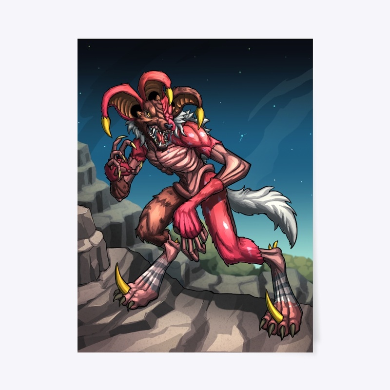 Mischievous Hyehena POSTER
