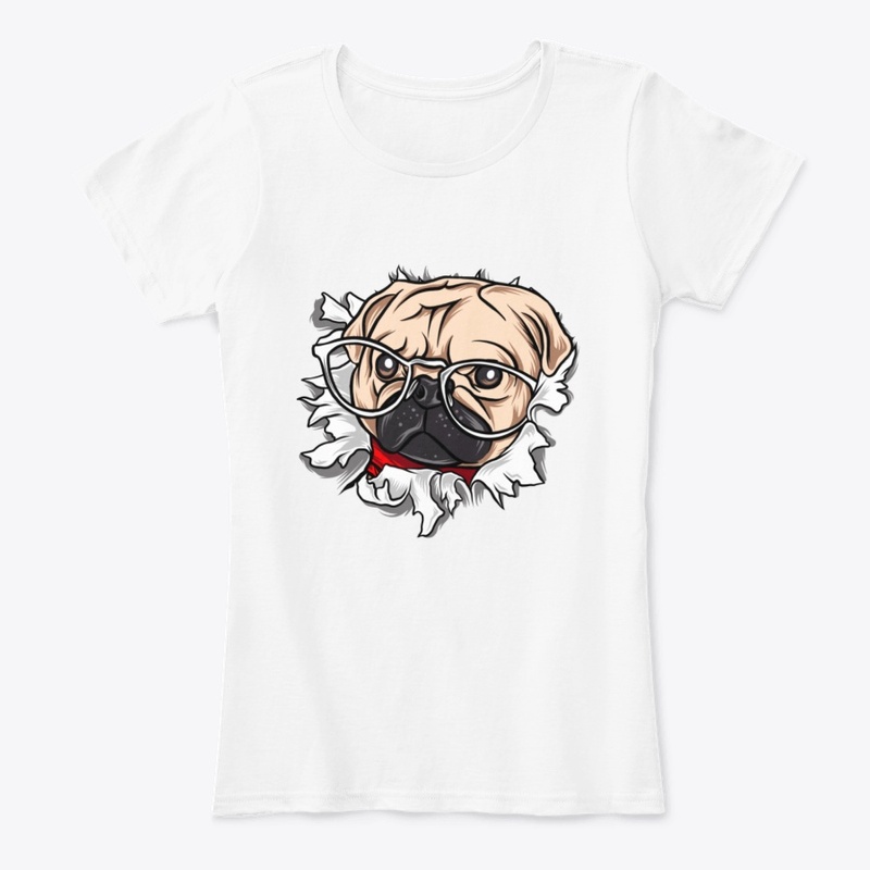Pug Popping Out