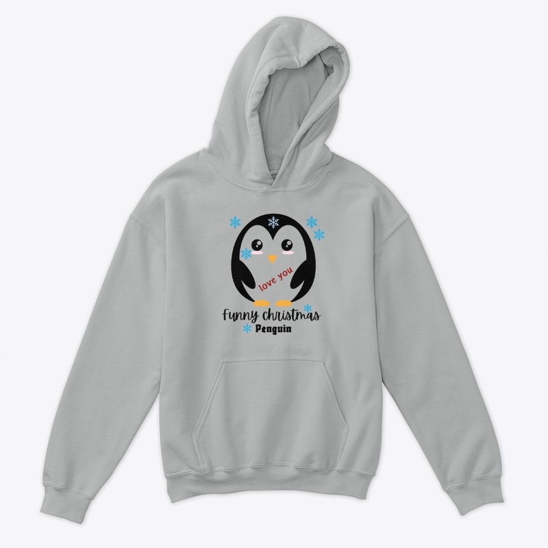 Funny christmas penguin (apparels)