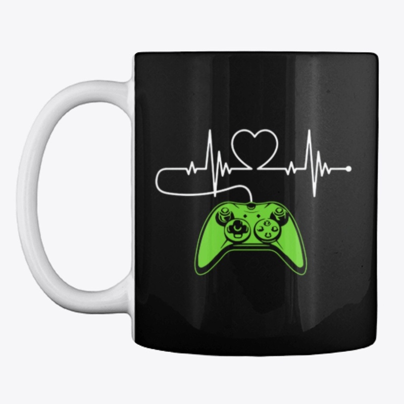 Gamer Heartbeat Funny Christmas Gifts