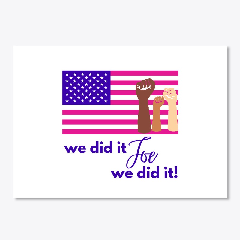 We did it Joe!