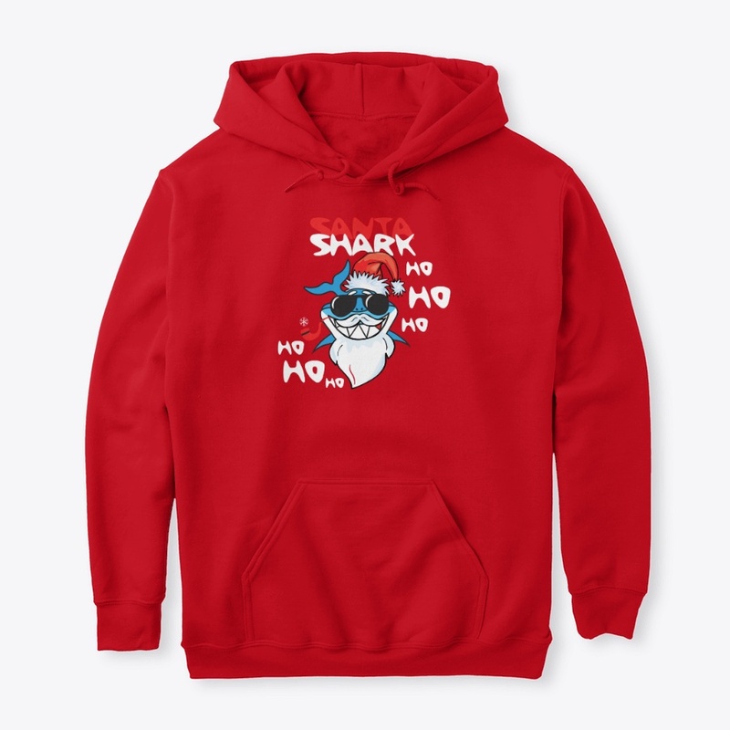 Santa Shark Merry Sharkmas Christmas