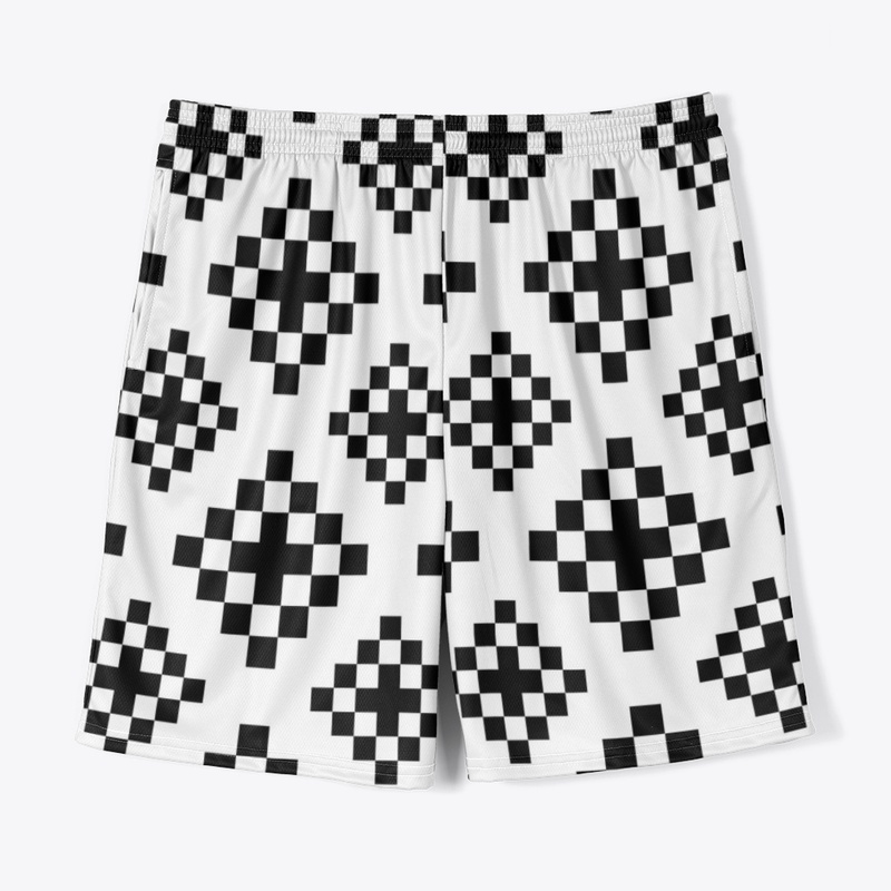 Black And White Geometric Pattern