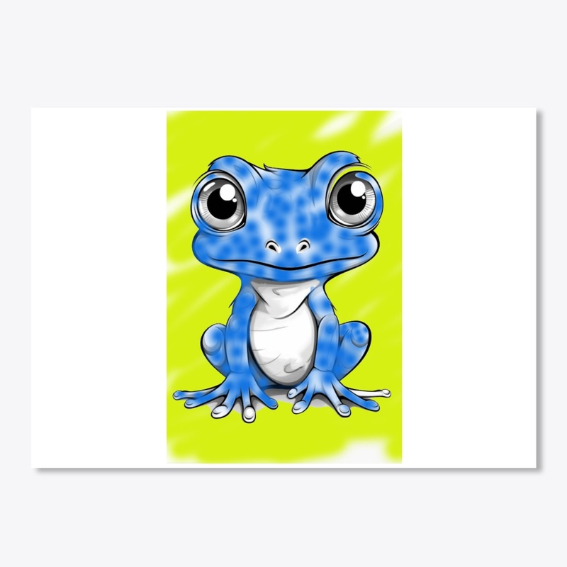  frog prints on asseccrioes & t-shirts