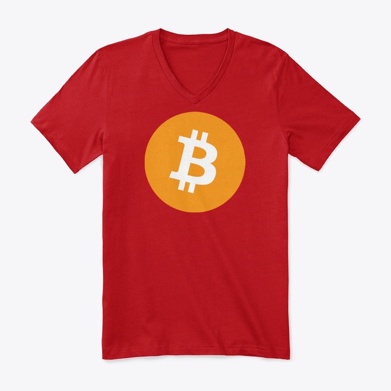 Bitcoin Premium V-Neck Tee