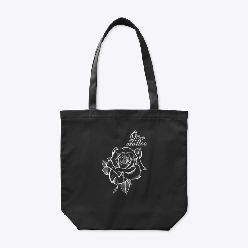 Sketchy Rose (White Print)