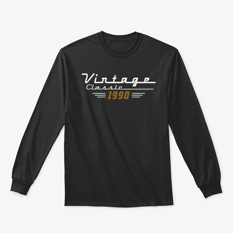 Vintage Classic 1990 Birthday Tee Shirt