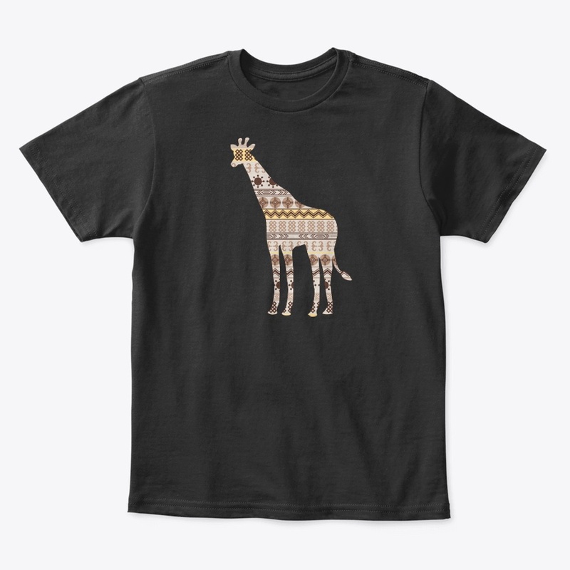 Giraffe Ornament Creative Art Design