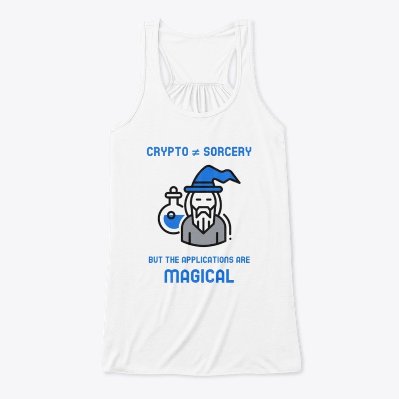 Crypto is not sorcery but magical (blue)