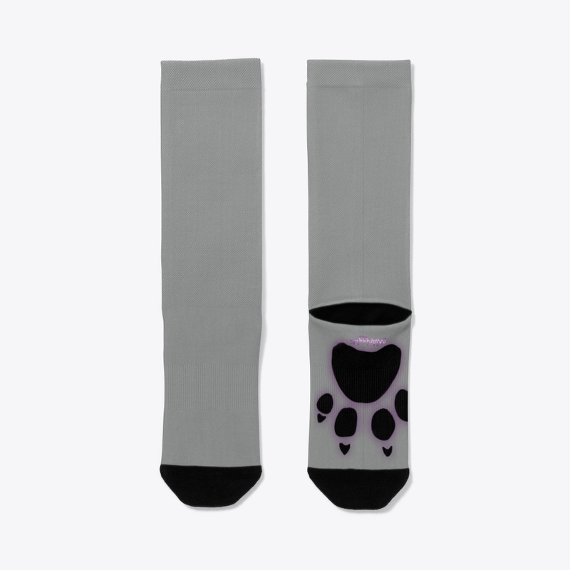Midnight paw socks