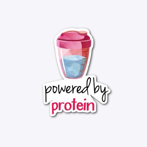 Powered By Protein Standard T-Shirt Front