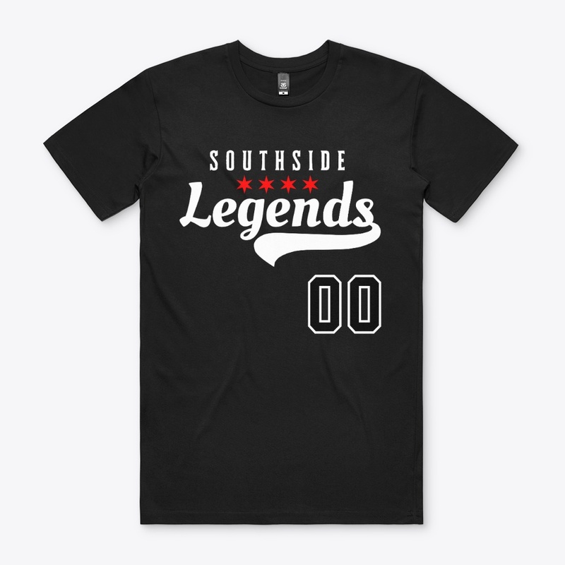 "Legends" Essential Tee (Black/Blue)