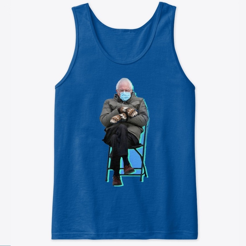 Bernie Sanders Mittens Fitness Top