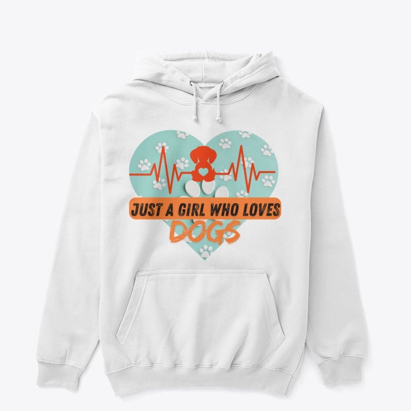 Just A Girl Who Loves Dogs T-Shirt