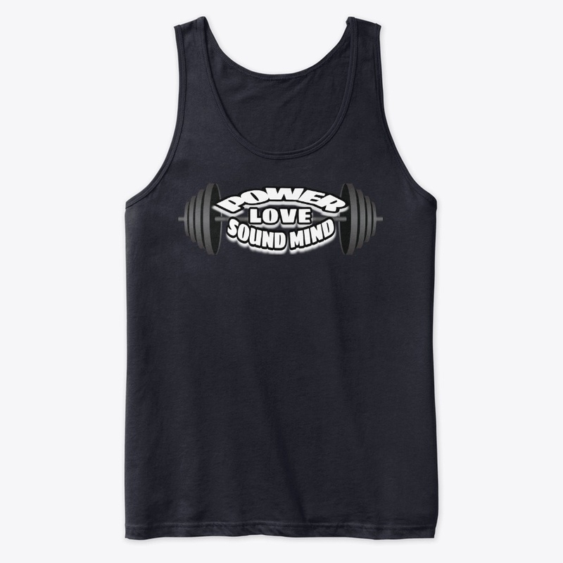 Power, Love, Sound Mind Workout Apparel 