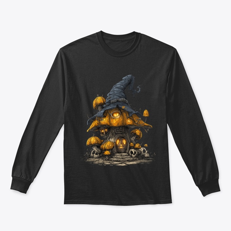 Cute Spooky Mushroom House