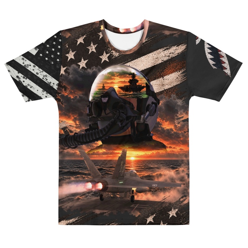 Naval Aviator All-Over-Print T-shirt