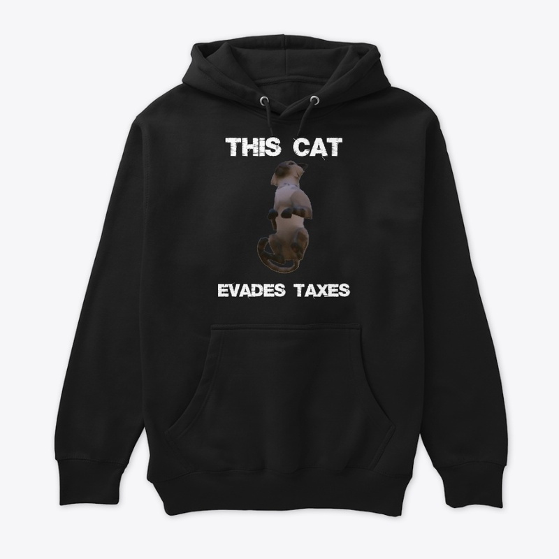 This cat evades taxes