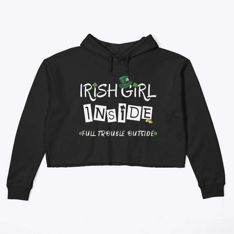 Irish girl inside -S.Patrick day