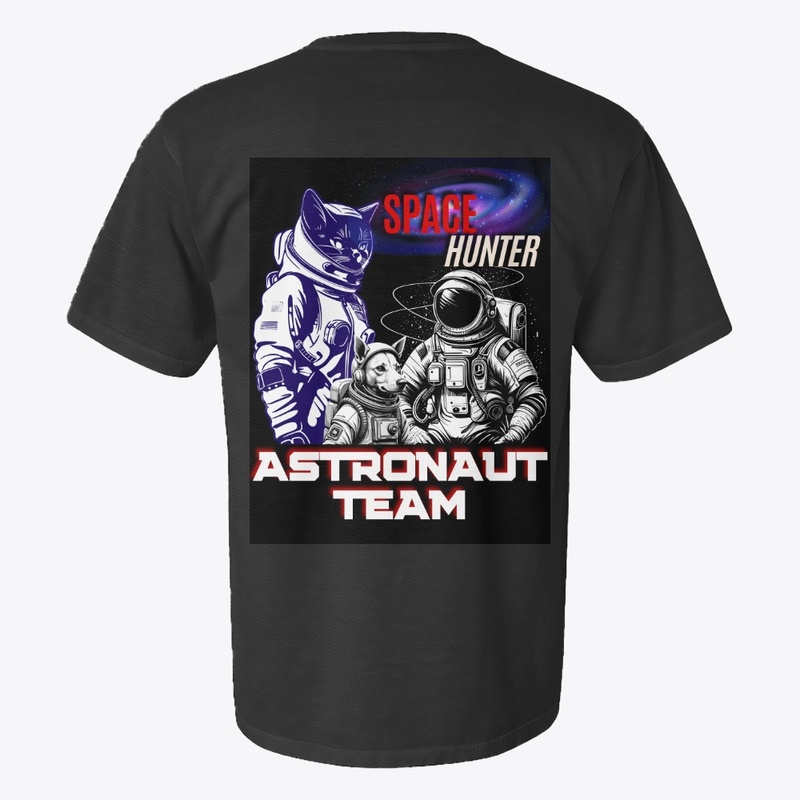 Space Hunter Astronaut Team T-shirt 