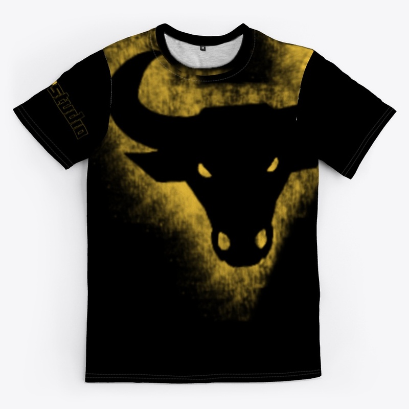 Limited Print Painted Bull 