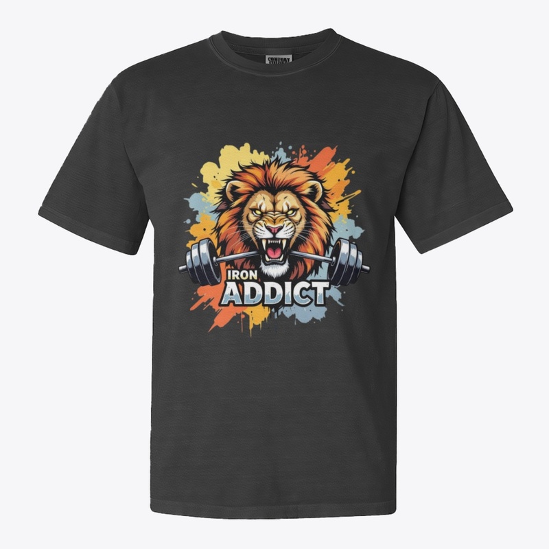 Roaring Lion Gym Motivation T-Shirt