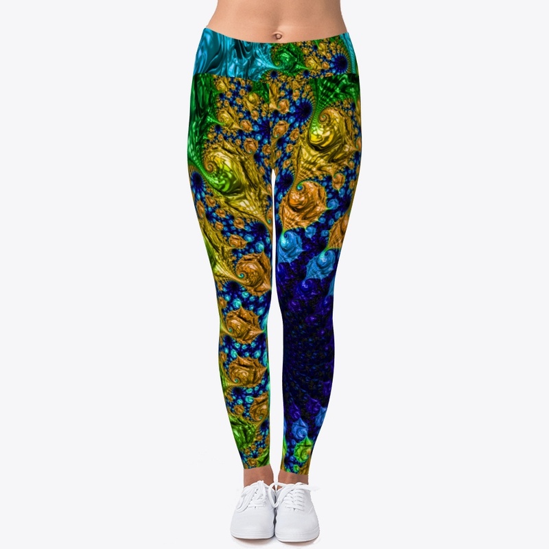 Fractal Art Leggings